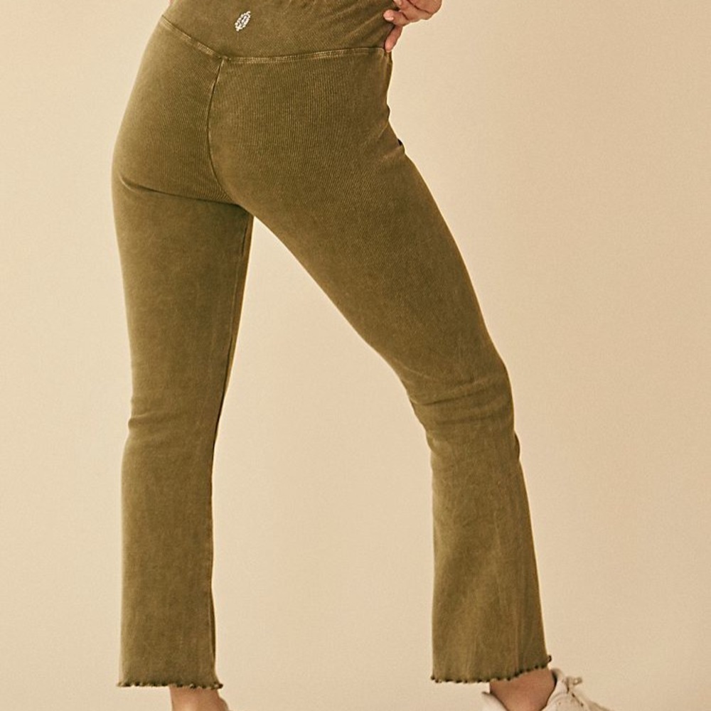 FreePeople Right-On Ribbed Pants - Picture 3 of 8